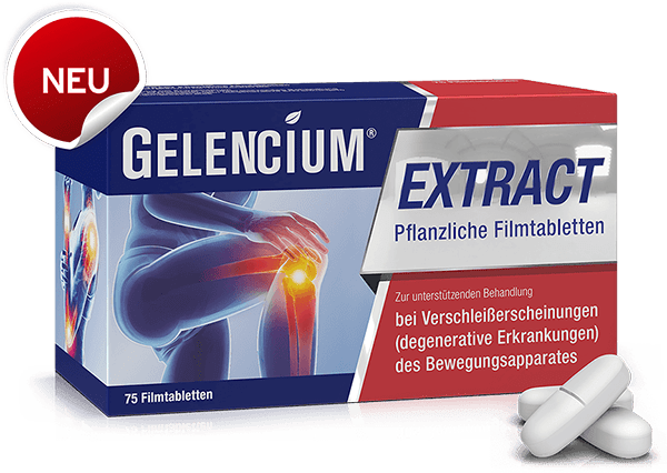 GELENCIUM EXTRACT Packung mit Tabletten