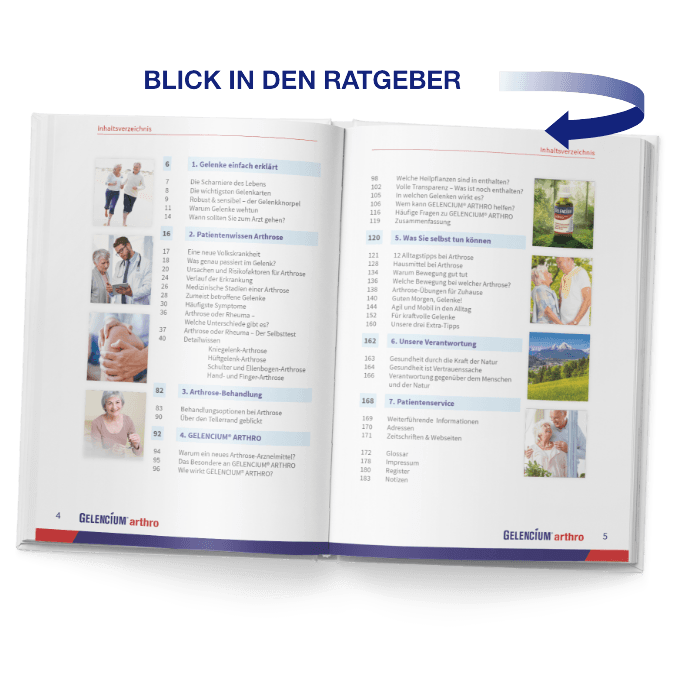 Inhaltsverzeichnis Patientenratgeber hilfreich für Kunden